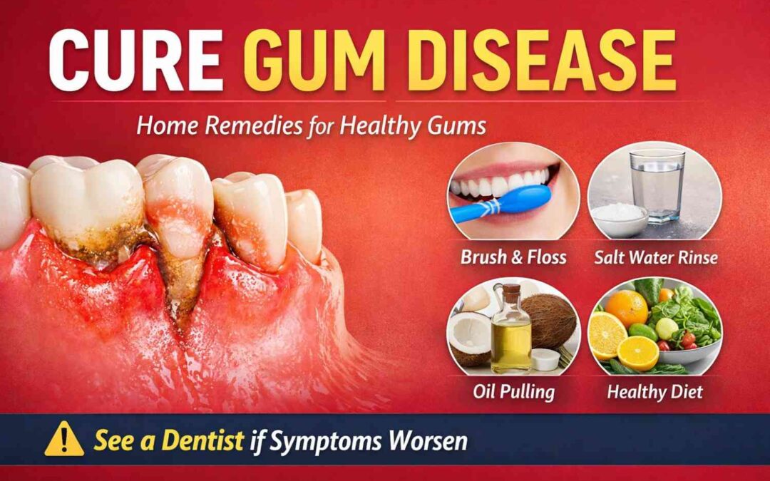How to cure gum disease without a dentist