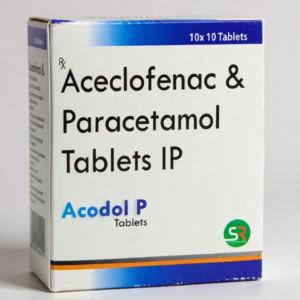 Aceclofenac & Paracetamol Tablets IP – Effective Pain Relief & Anti-Inflammatory Medication