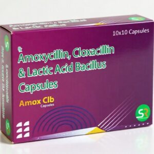 Amoxycillin, Cloxacillin & Lactic Acid Bacillus Capsules