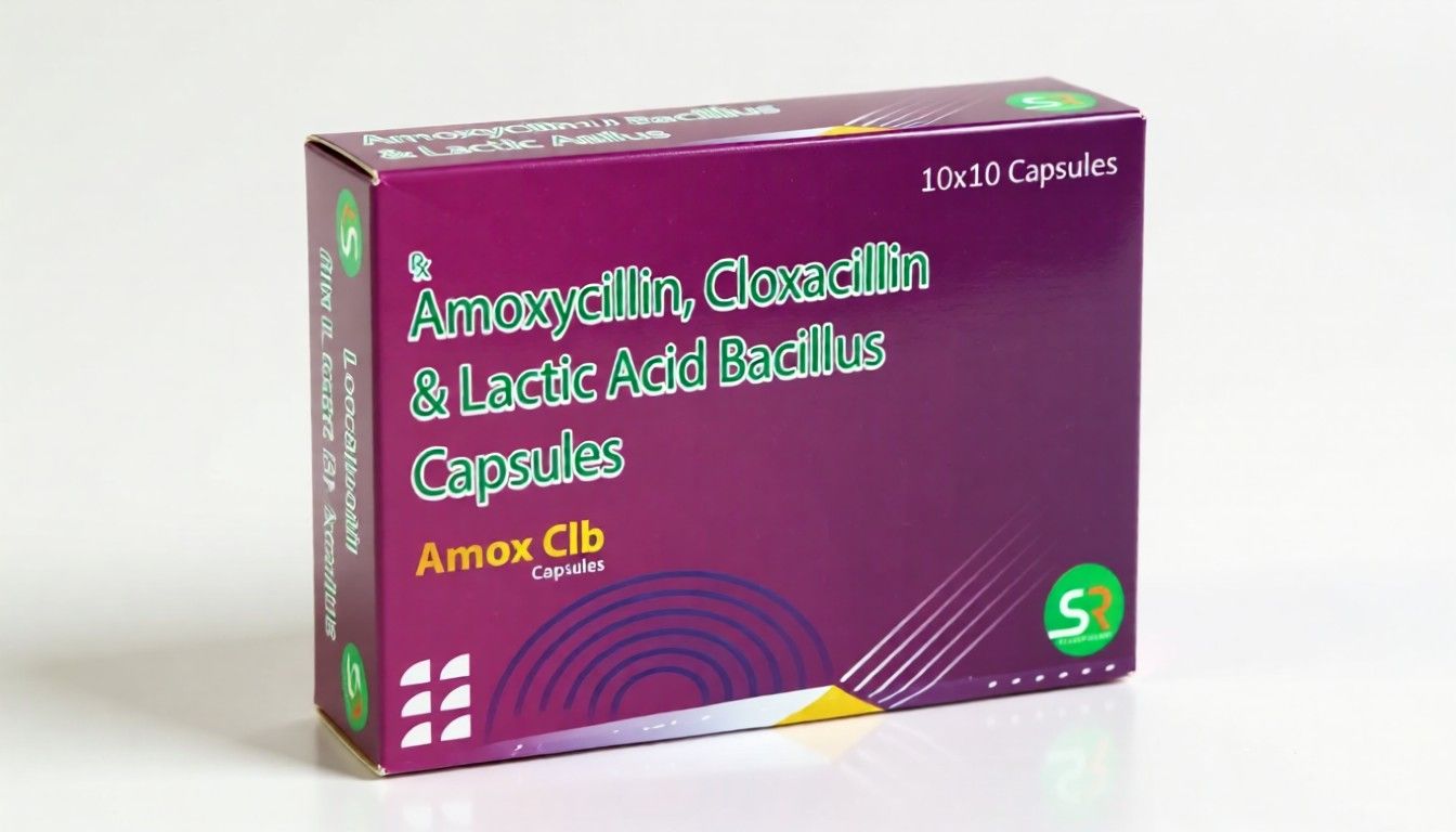 Amoxycillin, Cloxacillin & Lactic Acid Bacillus Capsules