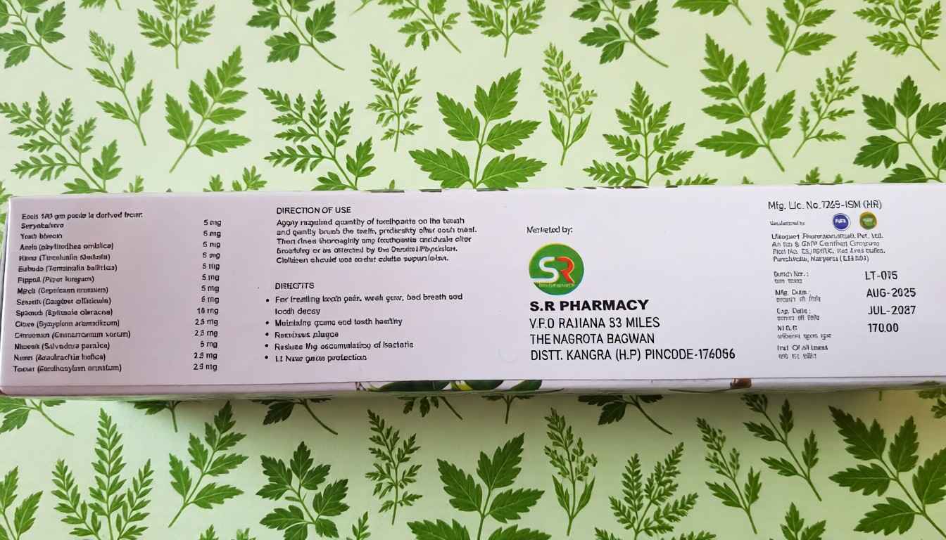Margosa Herbal Gum Care Toothpaste (Copy) - Image 2